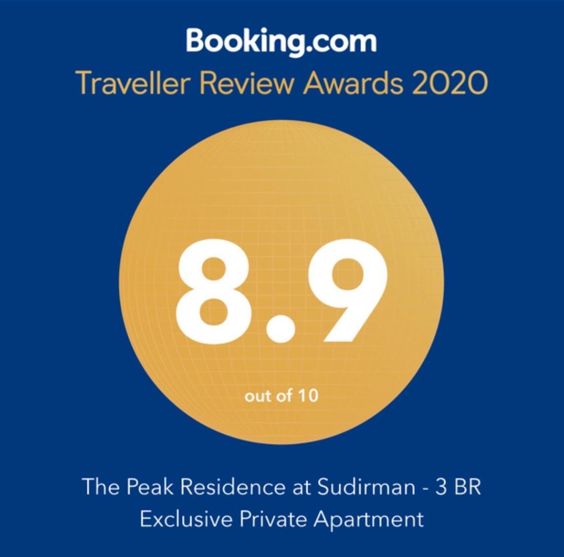 The Peak Residence At Sudirman - 3 Bedroom Exclusive Private Apartment Jakarta Exterior photo